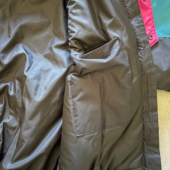 Vintage Polaris Snowmobile Indy Racing Thermoloft Jacket Adult Large Black USA - Picture 11 of 15